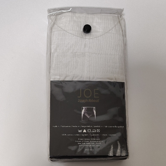 Joseph Abboud Men's Classic White Bikini Briefs - 3 Pack Sz 28-30 - Picture 2 of 8